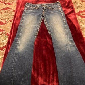 True Religion Distressed Joey Jeans (Size 28)